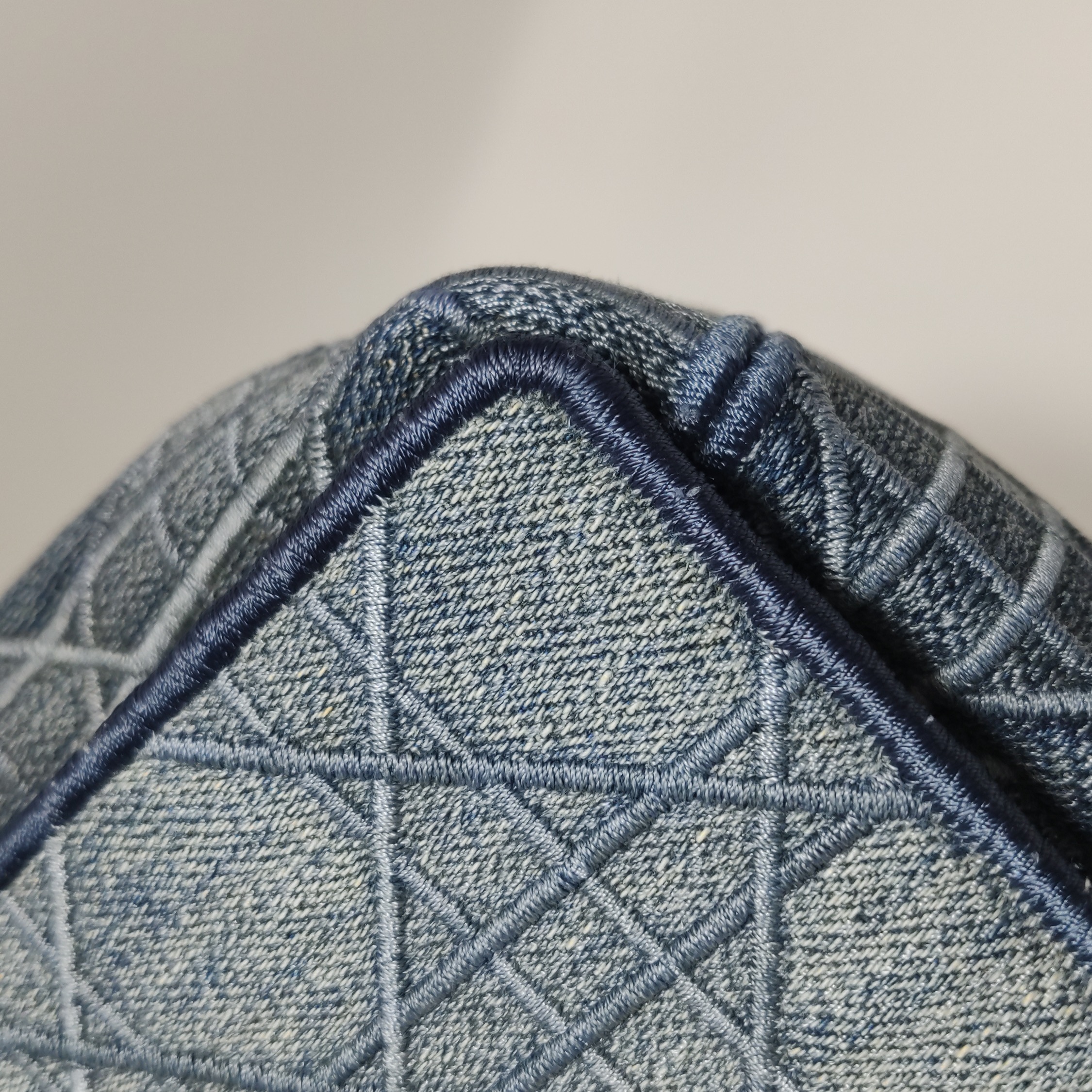 Dior Caro Bag Cannage Embroidered Denim Small — photo 20 of 23