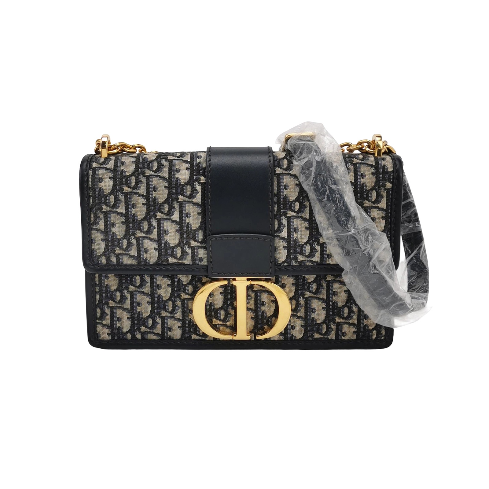 Christian Dior 30 Montaigne Chain Flap Bag Oblique Canvas — photo 1 of 24
