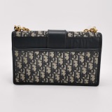 Christian Dior 30 Montaigne Chain Flap Bag Oblique Canvas — thumbnail 5