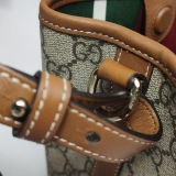 Gucci GG Emblem Bucket Bag GG Coated Canvas Small — thumbnail 10