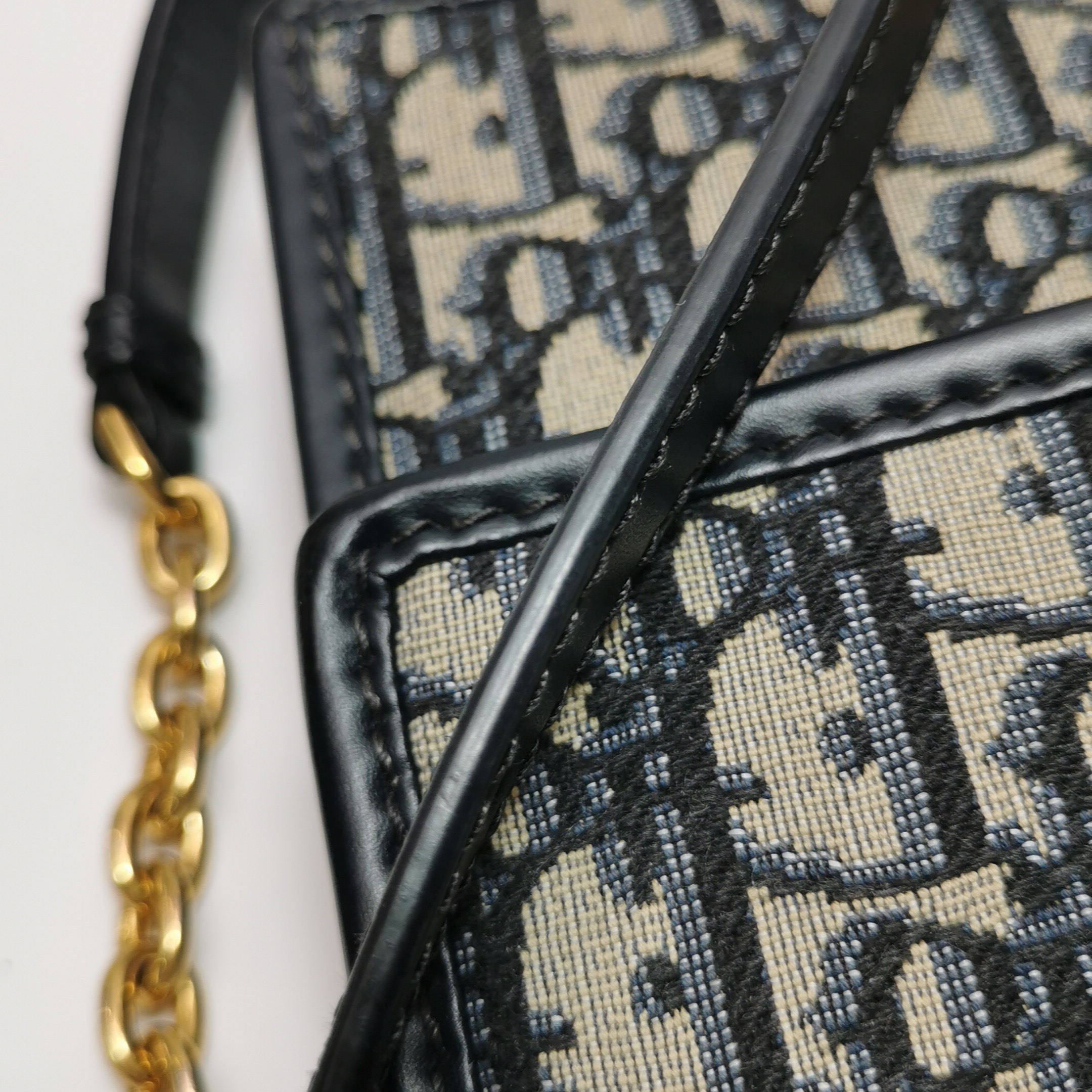 Christian Dior 30 Montaigne Chain Flap Bag Oblique Canvas — photo 21 of 24