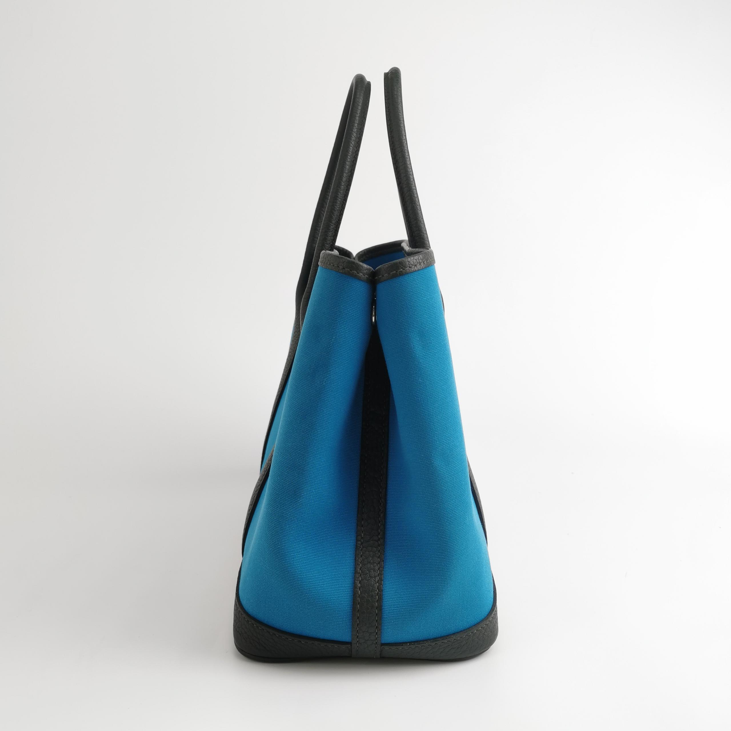 Hermes Garden Party Tote Toile and Leather 30 — photo 3 of 22