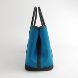 Hermes Garden Party Tote Toile and Leather 30 — thumbnail 4