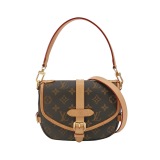 Louis Vuitton(LV) Saumur Handbag Monogram Canvas BB — thumbnail 1
