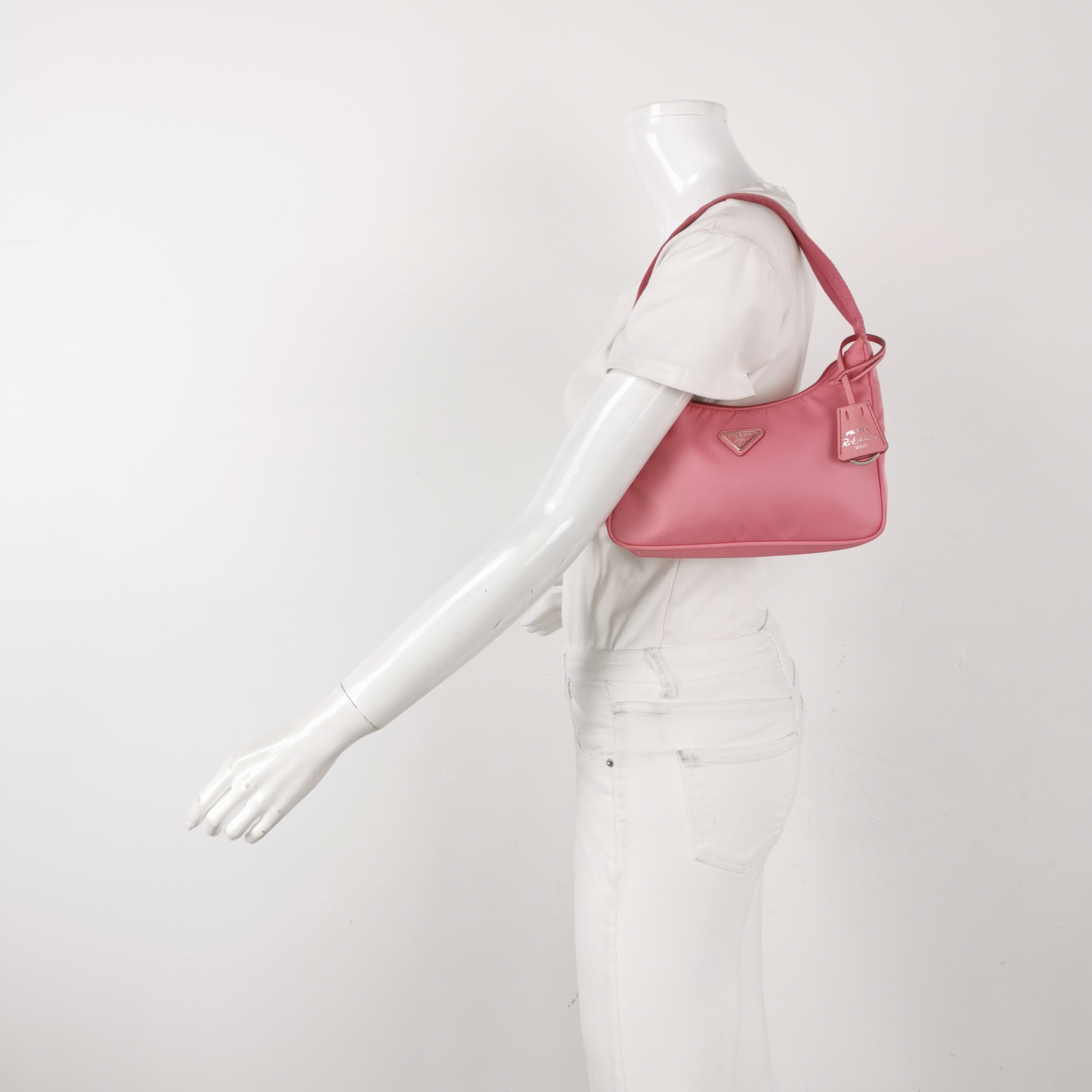 Prada Re-Edition 2000 Hobo Tessuto Mini — alternate view