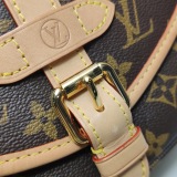 Louis Vuitton(LV) Saumur Handbag Monogram Canvas BB — thumbnail 19