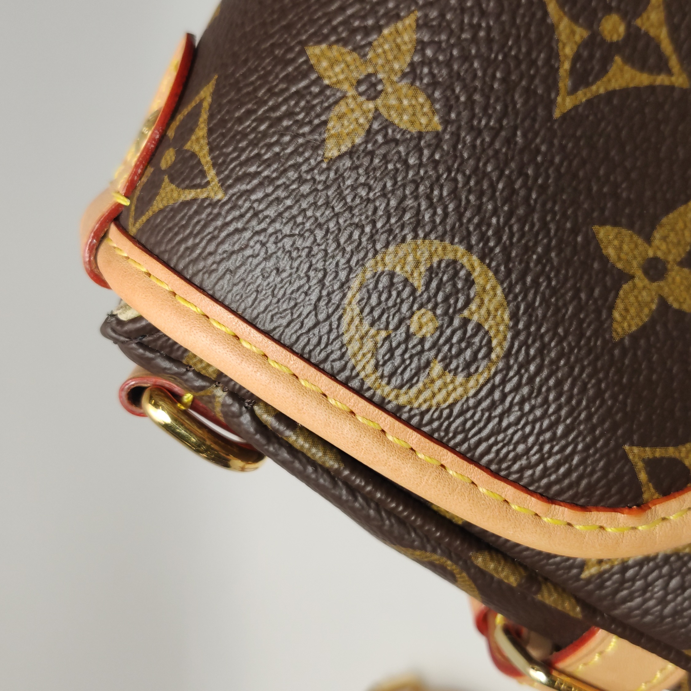 Louis Vuitton(LV) Saumur Handbag Monogram Canvas BB — photo 17 of 22