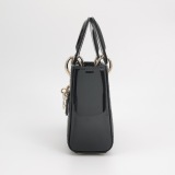 Christian Dior Lady Dior Chain Bag Cannage Quilt Patent Mini — thumbnail 3
