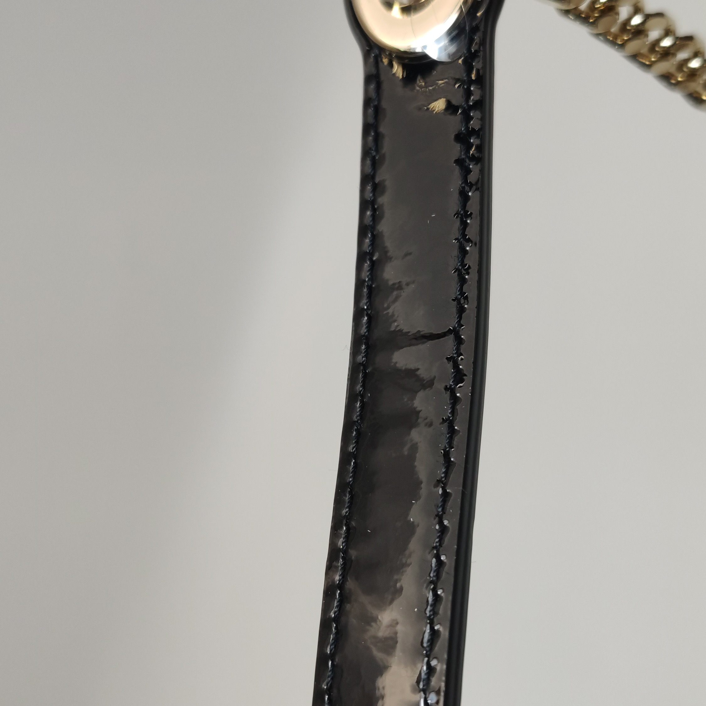 Christian Dior Lady Dior Chain Bag Cannage Quilt Patent Mini