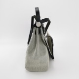 Hermes Herbag Zip Pegase Pop Toile and Leather 31 — thumbnail 5