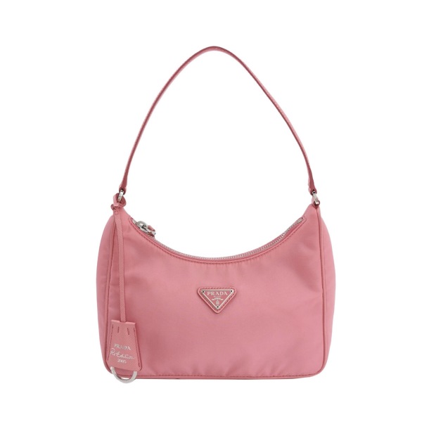 Prada Re-Edition 2005 Hobo Tessuto with Saffiano Leather Mini — pre-owned, Vierlot