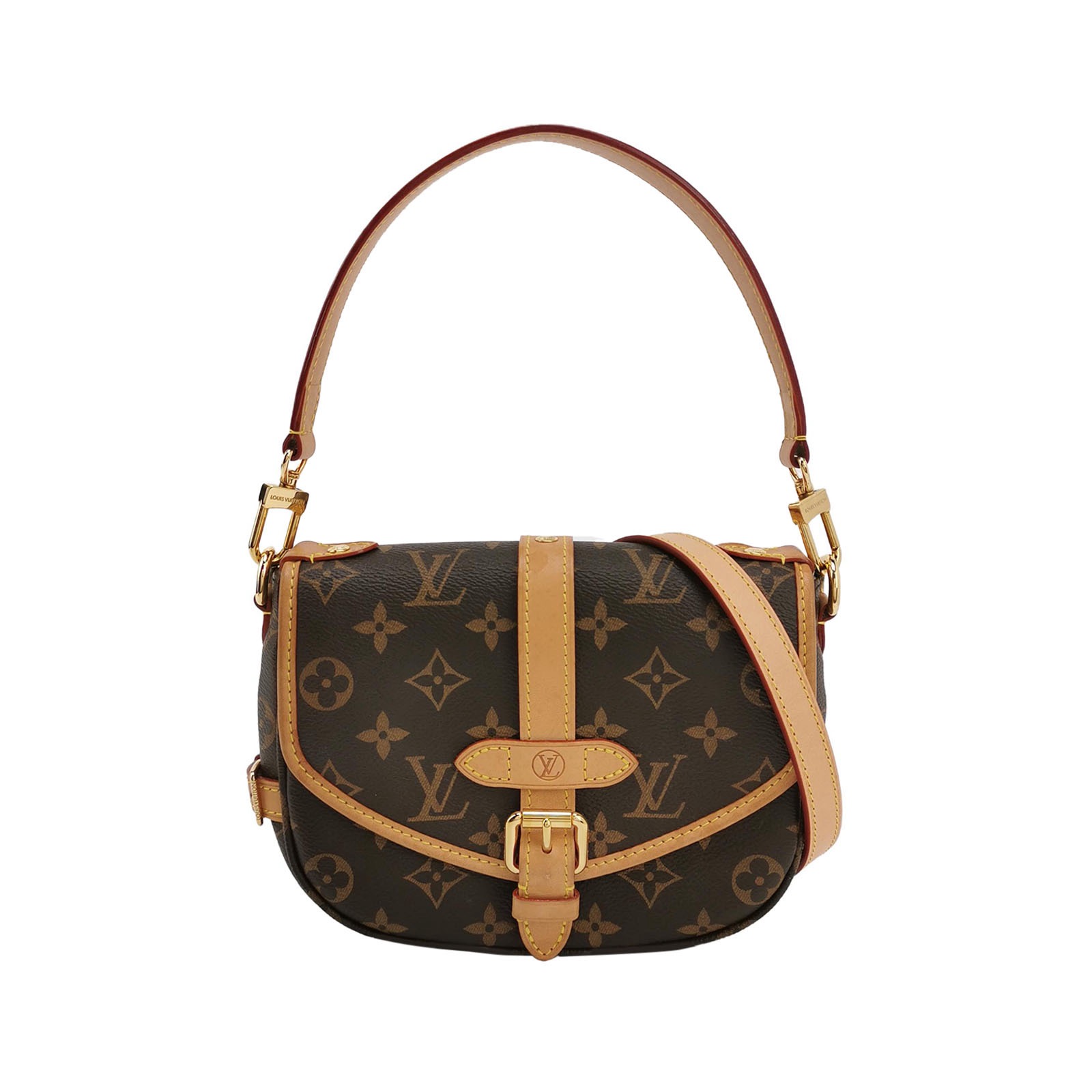 Louis Vuitton(LV) Saumur Handbag Monogram Canvas BB — photo 1 of 22