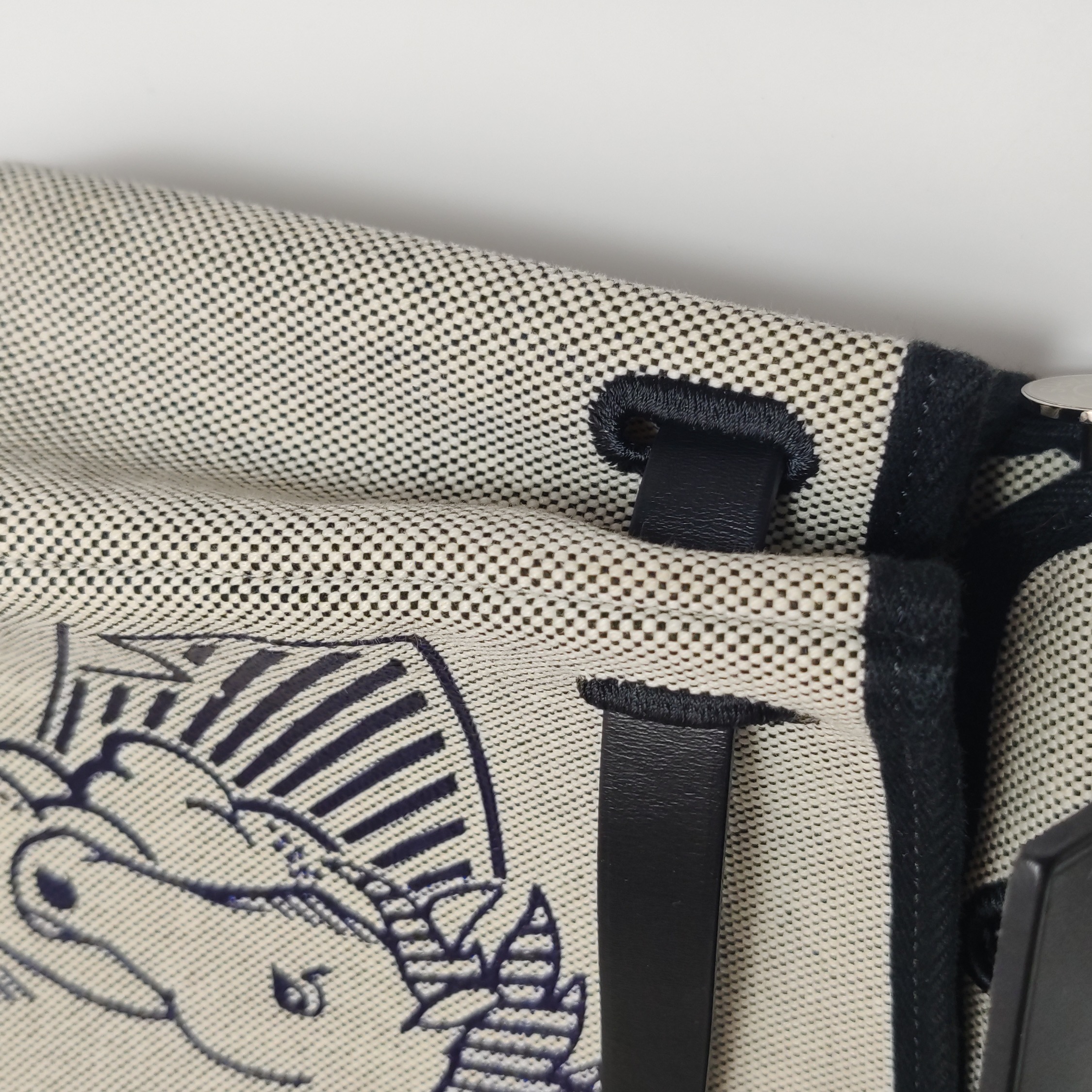 Hermes Herbag Zip Pegase Pop Toile and Leather 31 — photo 10 of 21