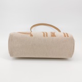 Hermes Herbag Zip Relief Brides de Gala Toile and Leather 31 — thumbnail 7