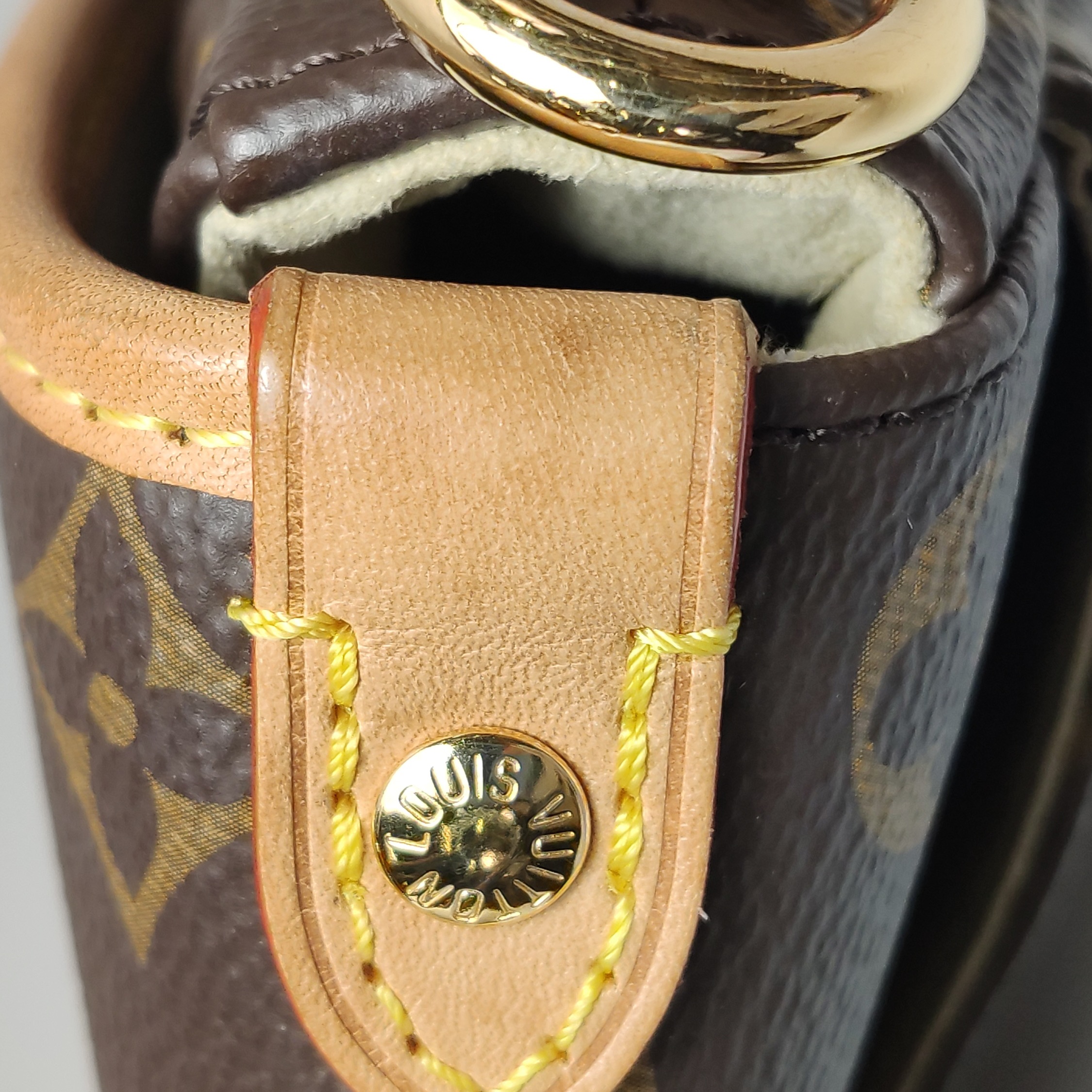Louis Vuitton(LV) Saumur Handbag Monogram Canvas BB — photo 16 of 22