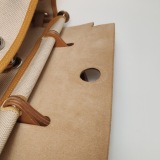 Hermes Herbag Zip Relief Brides de Gala Toile and Leather 31 — thumbnail 13
