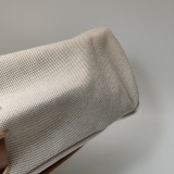 Hermes Herbag Zip Relief Brides de Gala Toile and Leather 31 — thumbnail 9