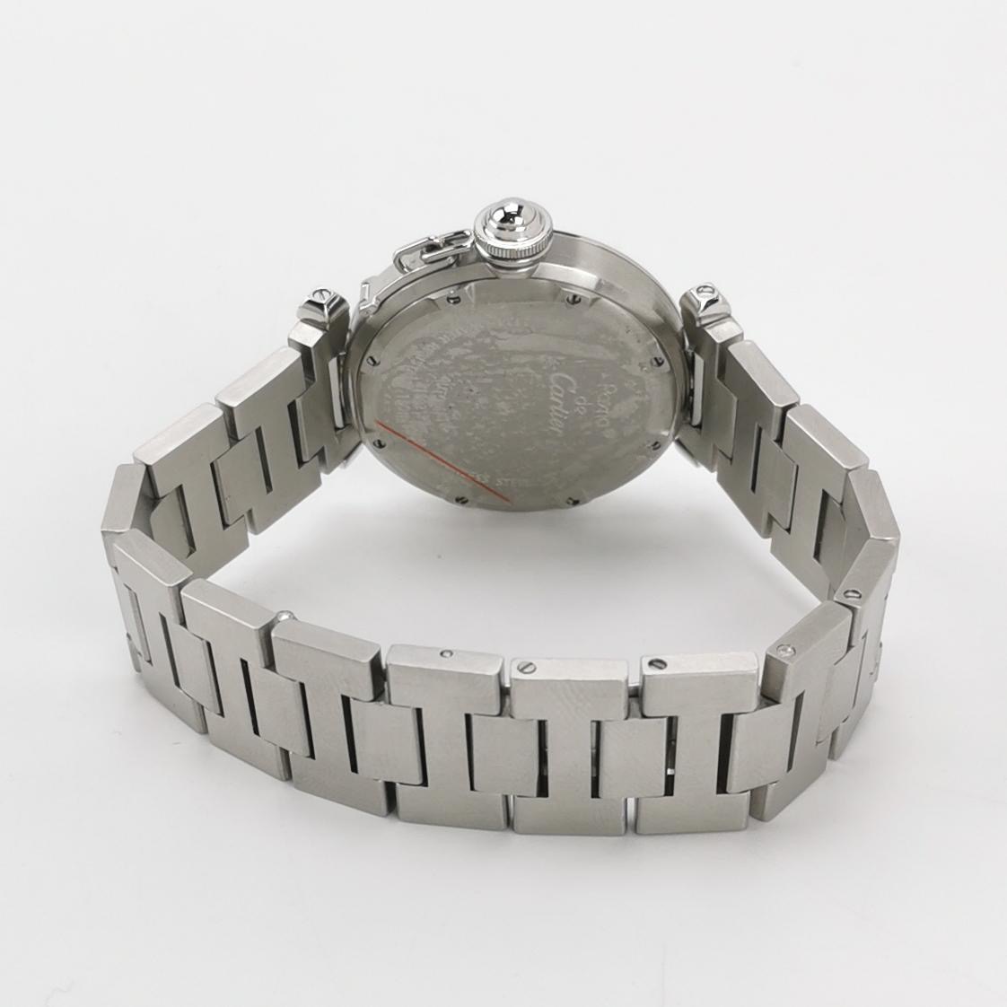 Cartier Pasha C Pink Dial Automatic Watch Stainless Steel 35 — photo 3 of 9