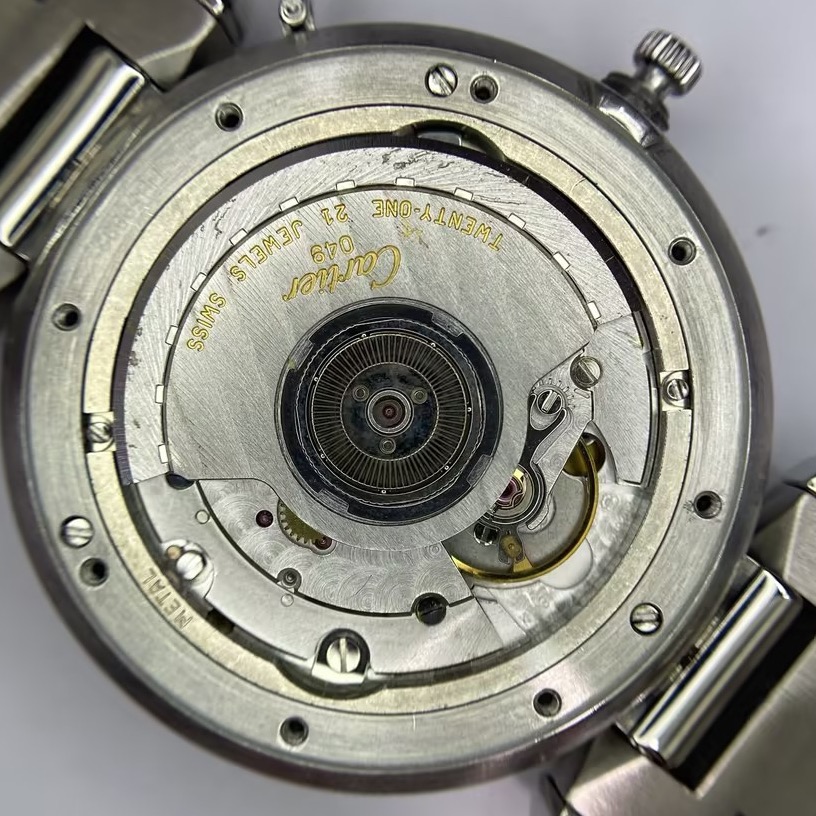 Cartier Pasha C Pink Dial Automatic Watch Stainless Steel 35 — photo 6 of 9