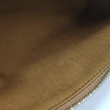 Celine Zip Around Chain Clutch Triomphe Coated Canvas — thumbnail 8