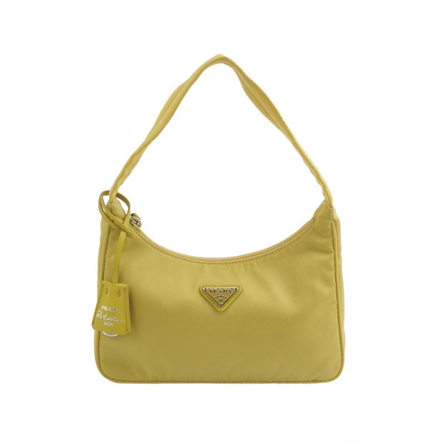 Prada Re-Edition 2000 Hobo Tessuto Mini — pre-owned, Vierlot