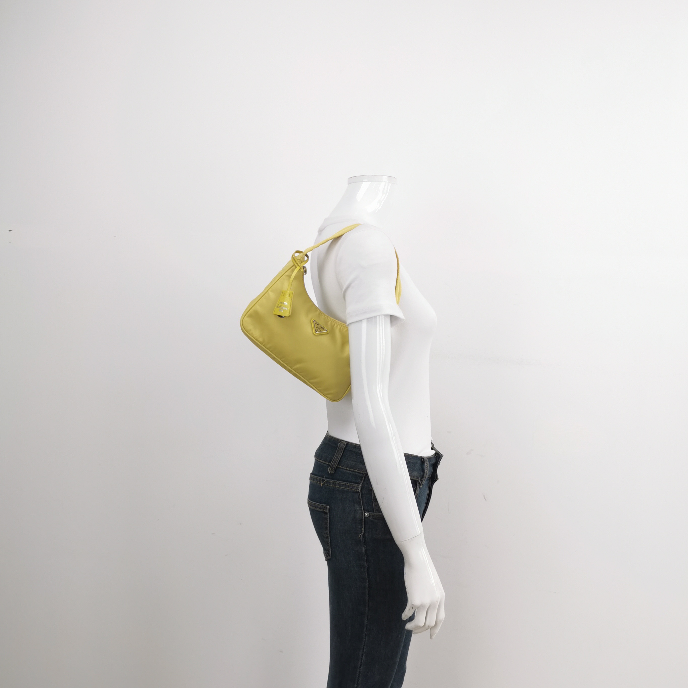Prada Re-Edition 2000 Hobo Tessuto Mini — alternate view