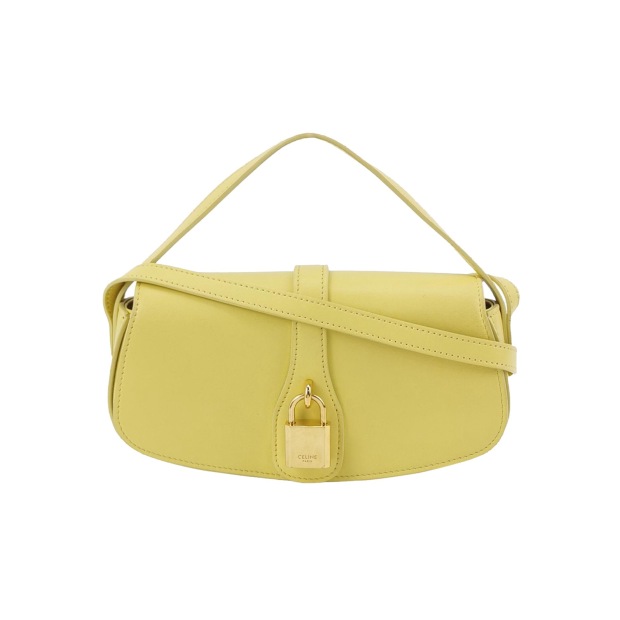 Celine Tabou Clutch with Strap Smooth Calfskin — pre-owned, Vierlot