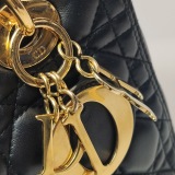 Christian Dior Lady Dior Bag Cannage Quilt Lambskin Medium — thumbnail 13