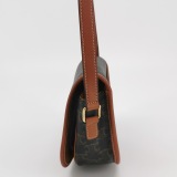Celine Folco Bag Triomphe Coated Canvas Medium — thumbnail 3