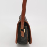 Celine Folco Bag Triomphe Coated Canvas Medium — thumbnail 4