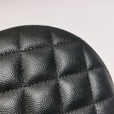 Chanel Round Clutch with Chain Quilted Caviar Mini — thumbnail 15