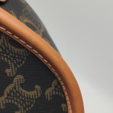 Celine Folco Bag Triomphe Coated Canvas Medium — thumbnail 10