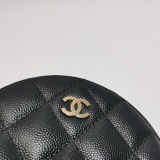 Chanel Round Clutch with Chain Quilted Caviar Mini — thumbnail 16