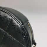 Chanel Round Clutch with Chain Quilted Caviar Mini — thumbnail 12
