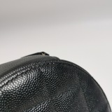 Chanel Round Clutch with Chain Quilted Caviar Mini — thumbnail 17
