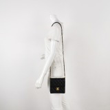 Chanel Chic Pearls Flap Clutch with Chain Quilted Goatskin Mini — thumbnail 2