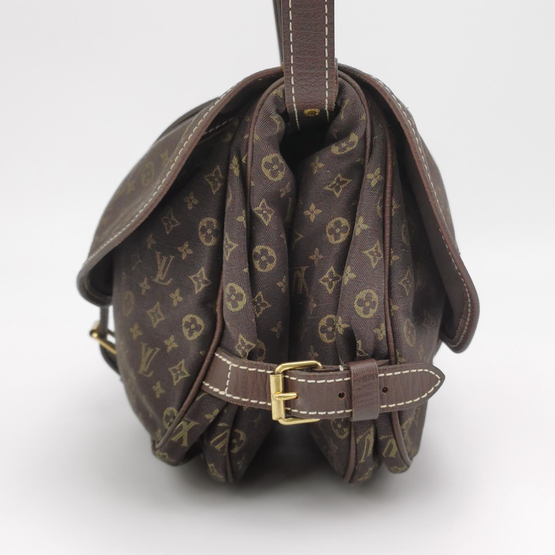 Louis Vuitton(LV) Saumur Handbag Mini Lin 30 — photo 3 of 23