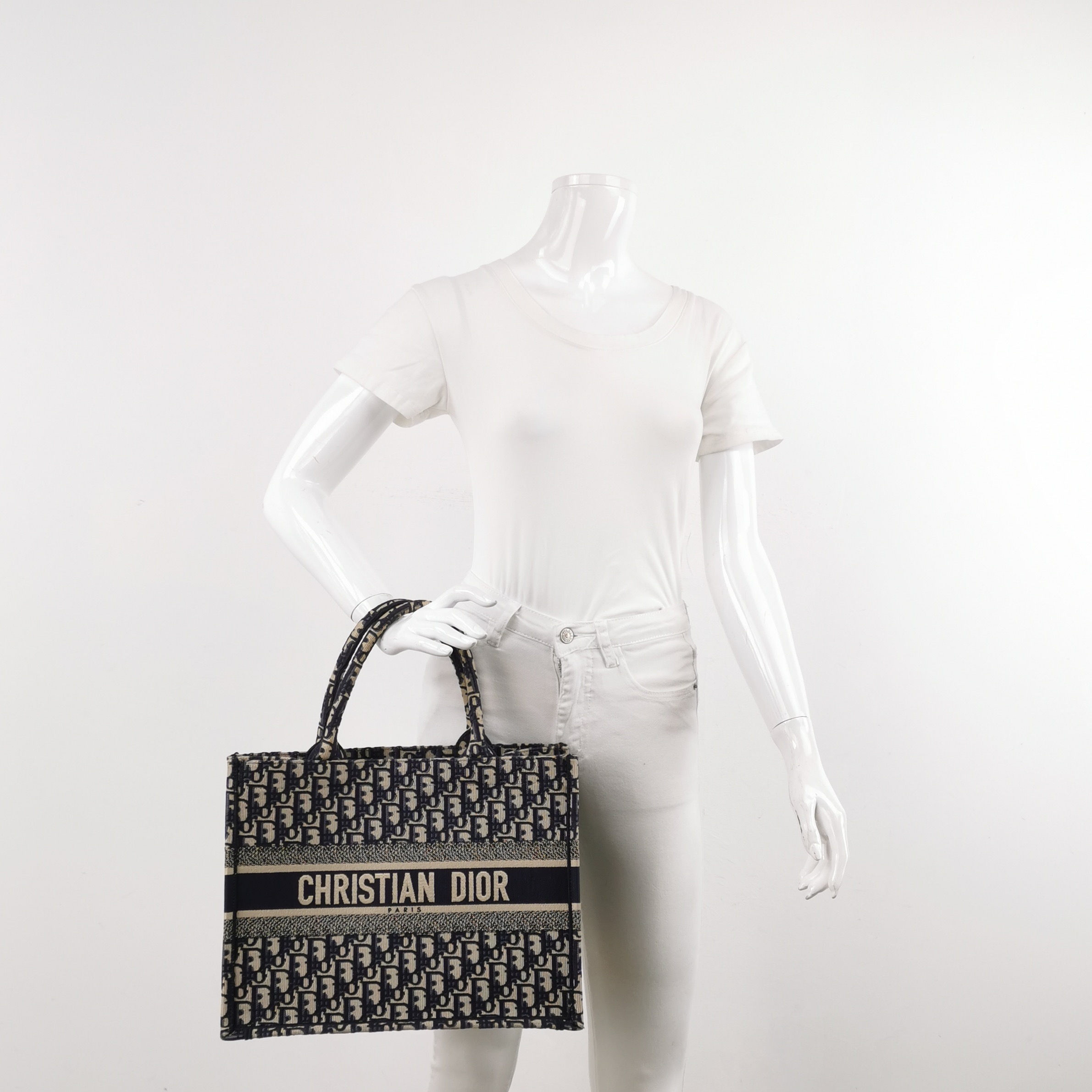 Christian Dior Book Tote Oblique Canvas Medium — alternate view