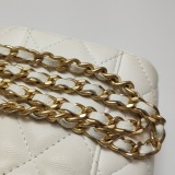 Chanel Lambskin Quilted Mini Pearl Crush Vanity Case With Chain White — thumbnail 22