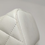 Chanel Lambskin Quilted Mini Pearl Crush Vanity Case With Chain White — thumbnail 14