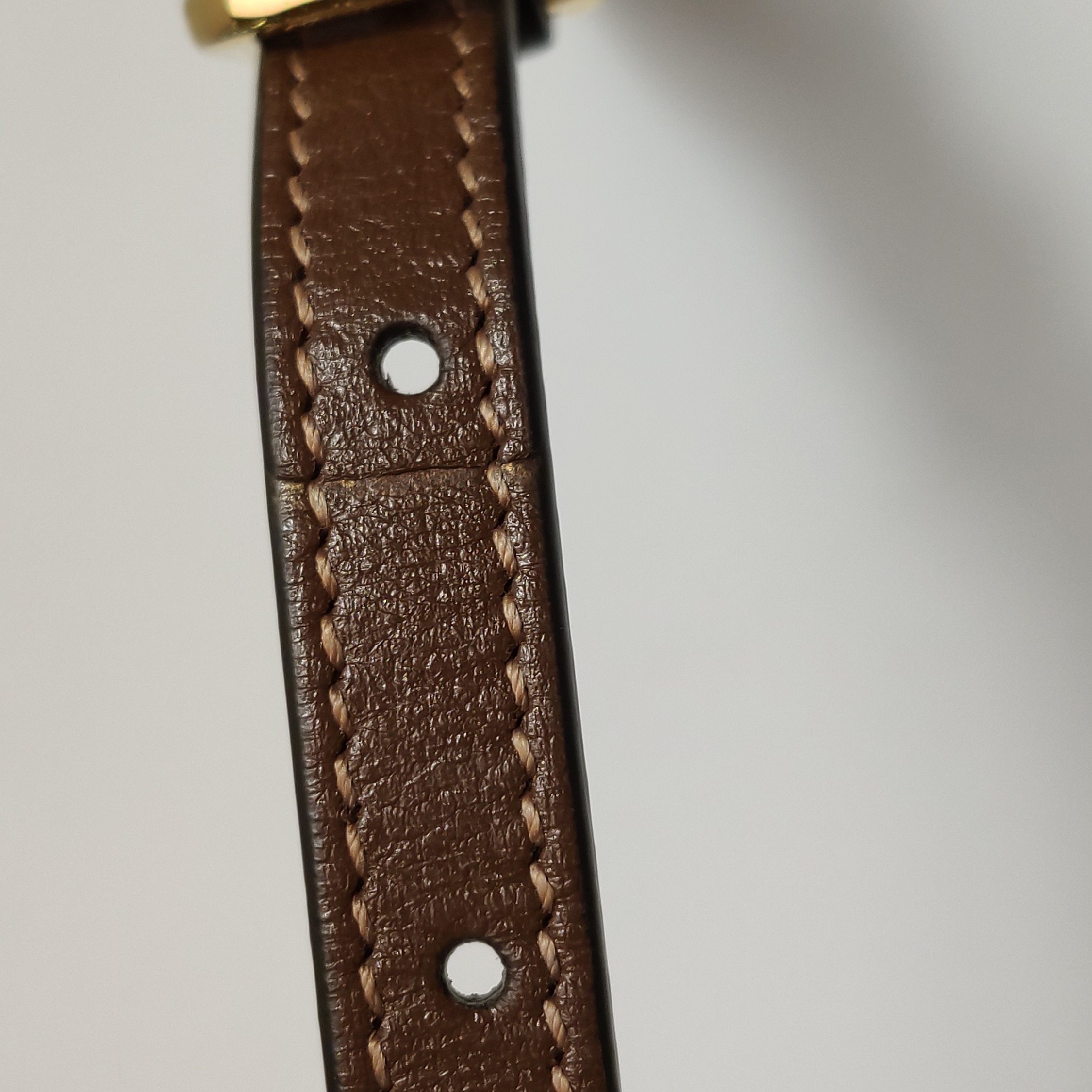 Gucci Horsebit 1955 Flap Crossbody Bag GG Coated Canvas Mini — photo 16 of 17
