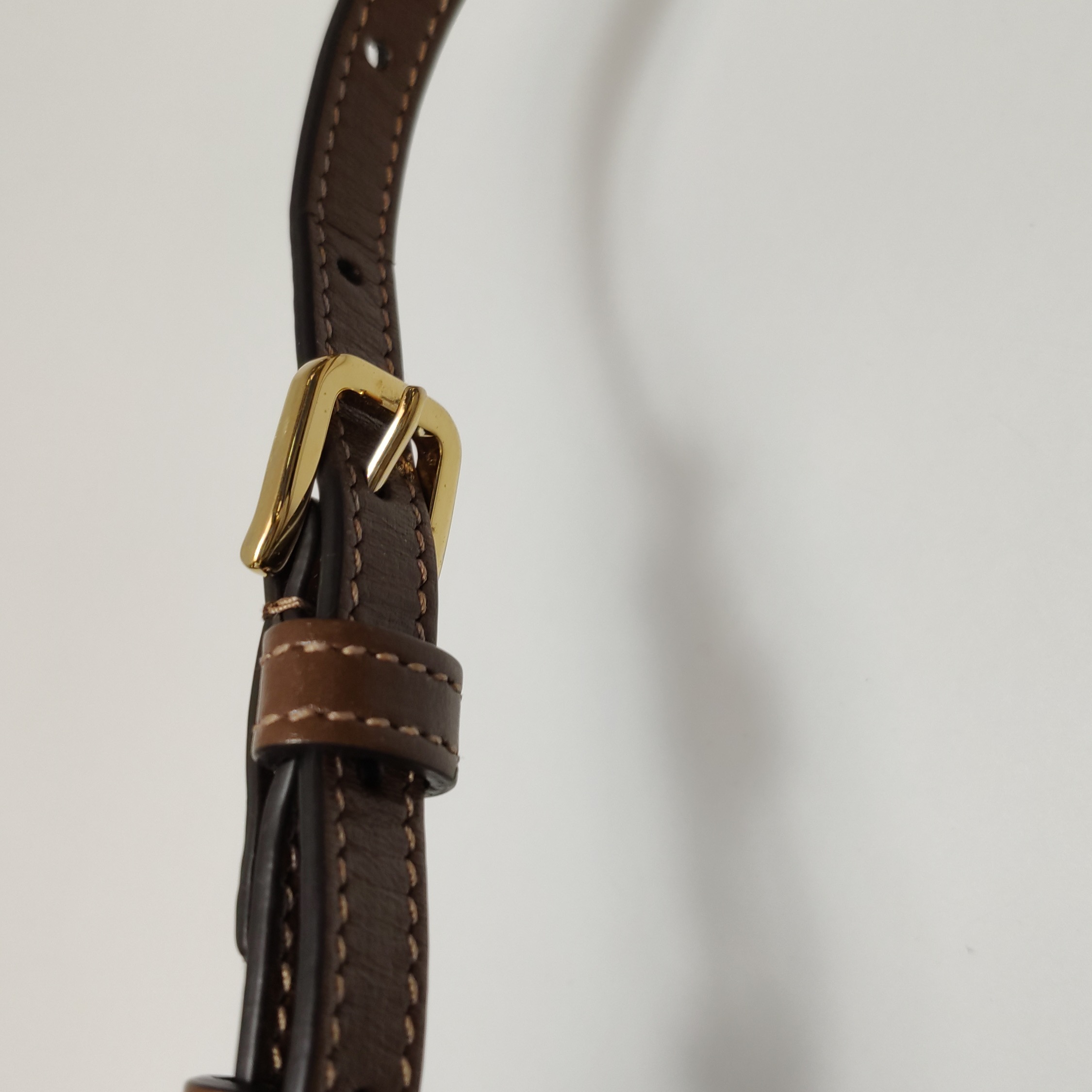 Gucci Horsebit 1955 Flap Crossbody Bag GG Coated Canvas Mini — photo 17 of 17
