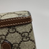 Gucci Horsebit 1955 Flap Crossbody Bag GG Coated Canvas Mini — thumbnail 10