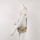 Gucci Horsebit 1955 Flap Crossbody Bag GG Coated Canvas Mini — thumbnail 2