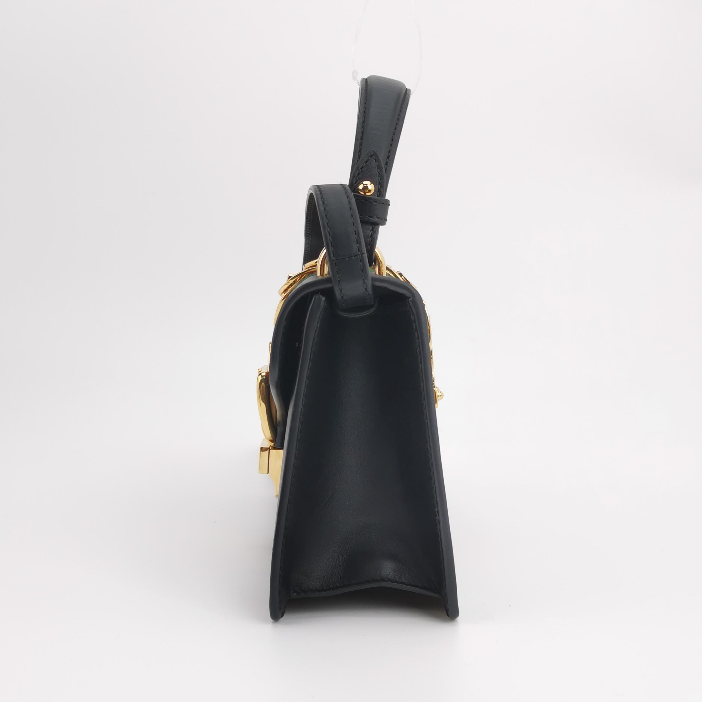  Gucci Sylvie Top Handle Bag Leather Mini — photo 3 of 17