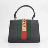  Gucci Sylvie Top Handle Bag Leather Mini — thumbnail 5