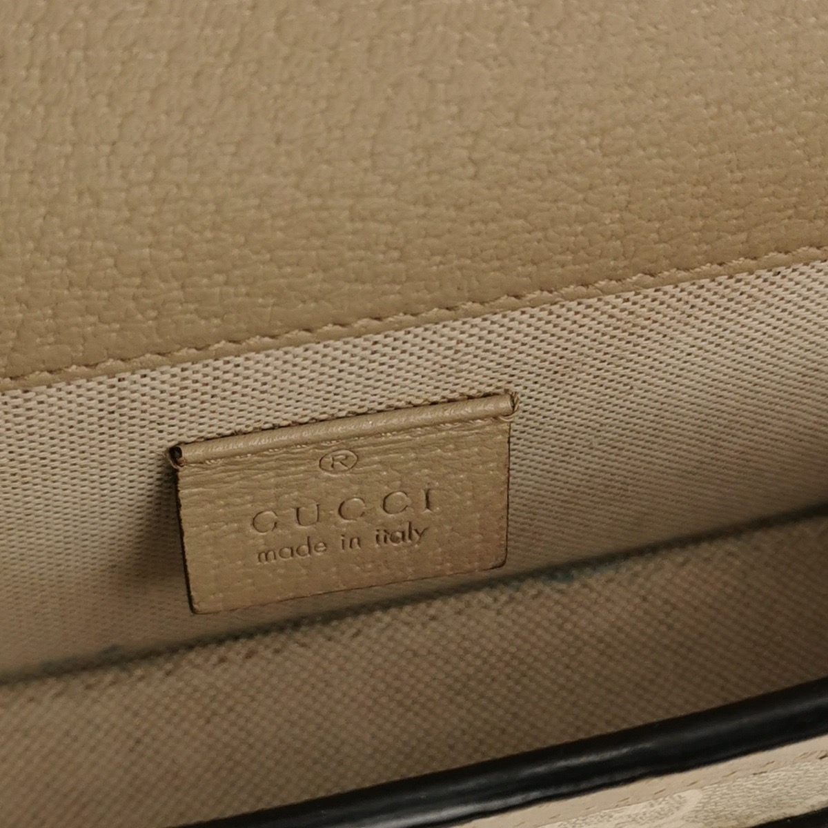 Gucci Horsebit 1955 Flap Crossbody Bag GG Coated Canvas Mini — photo 8 of 22