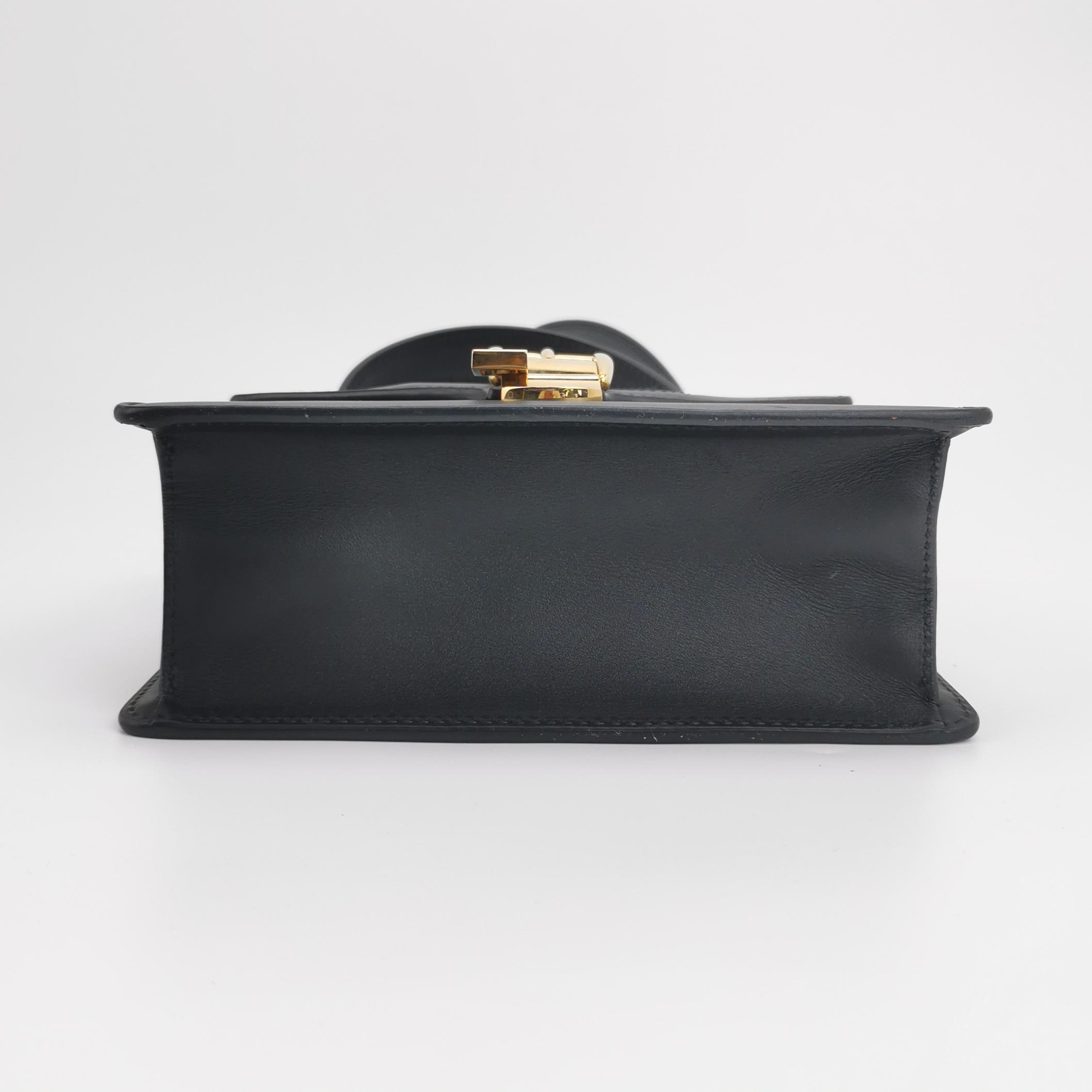  Gucci Sylvie Top Handle Bag Leather Mini — photo 6 of 17