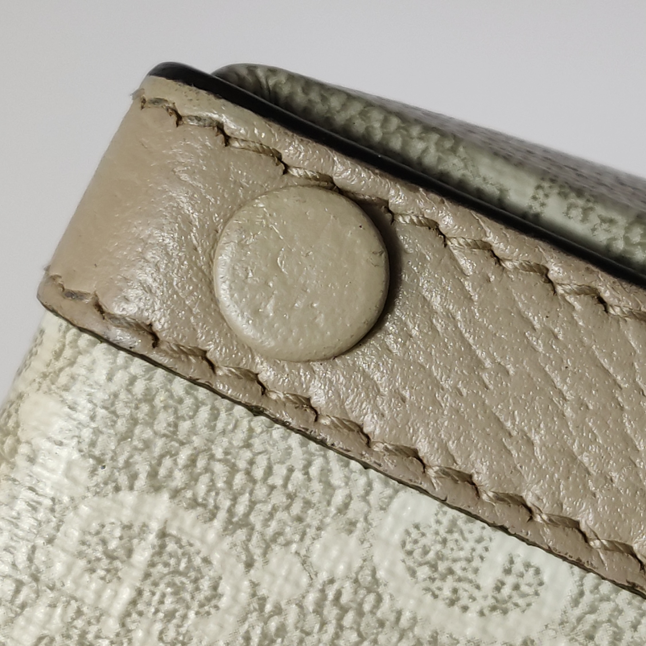 Gucci Horsebit 1955 Flap Crossbody Bag GG Coated Canvas Mini — photo 11 of 22
