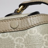 Gucci Horsebit 1955 Flap Crossbody Bag GG Coated Canvas Mini — thumbnail 15